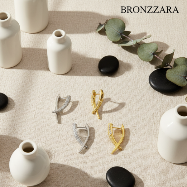 TAŞLI  X  HALKA KÜPE