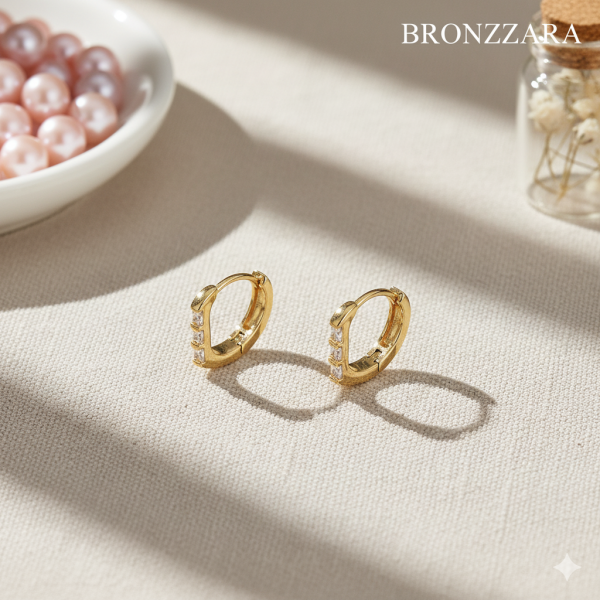 TASARIM BAGET HALKA KÜPE