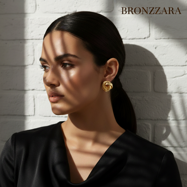 SARMAL HALKA ÇİVİ KÜPE