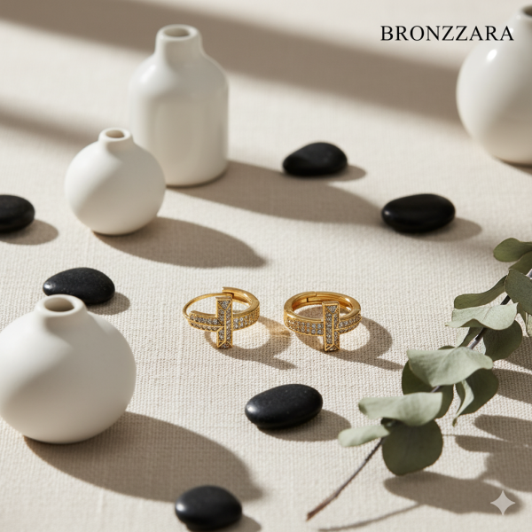 TİFFANY MODEL HALKA KÜPE