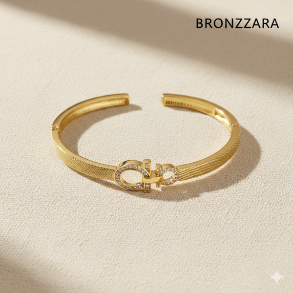 PREMİUM TAŞLI KİLİT DETAY ÇELİK BİLEZİK