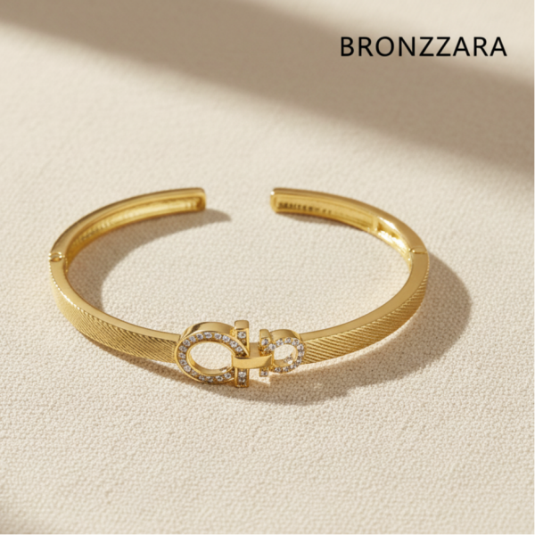 PREMİUM TAŞLI KİLİT DETAY ÇELİK BİLEZİK