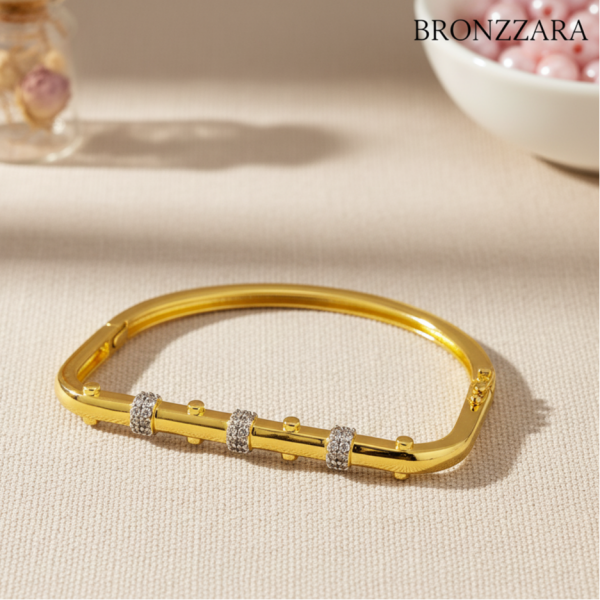 PREMİUM DİAMOND DETAYLI KELEPÇE BİLEZİK