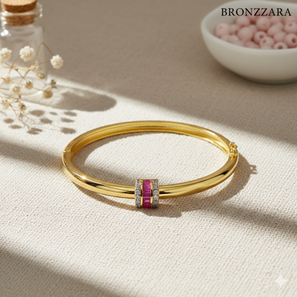 PREMİUM ROSE DİAMOND KELEPÇE BİLEZİK