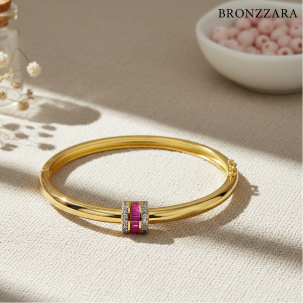 PREMİUM ROSE DİAMOND KELEPÇE BİLEZİK