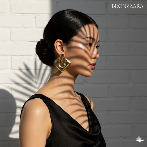 CHUNKY METAL GOLD KÜPE