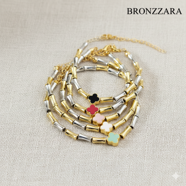 Flower Stack Kadın Bileklik