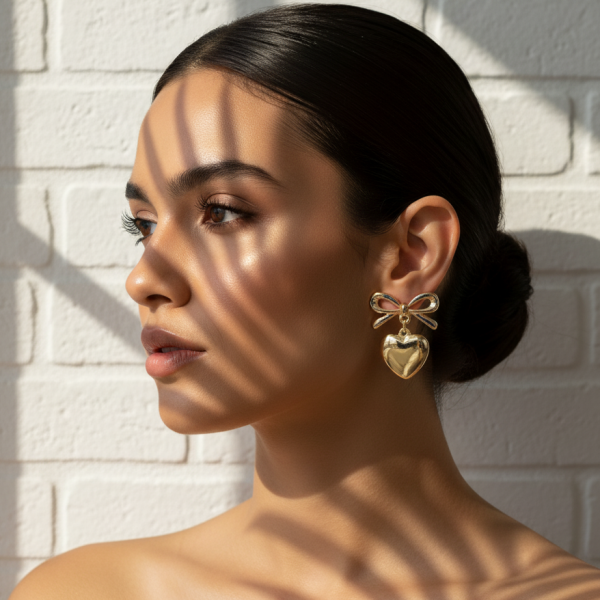 KURDELA  KALP SALLANTILI KÜPE