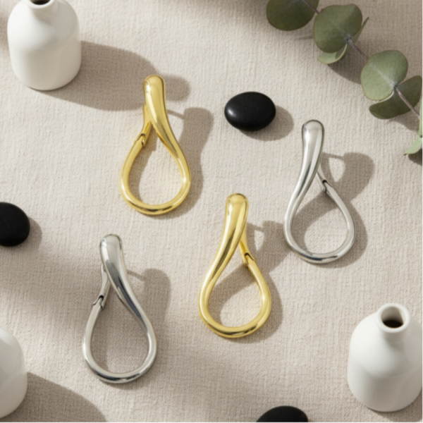 FLAMİNGO FORM HALKA KÜPE