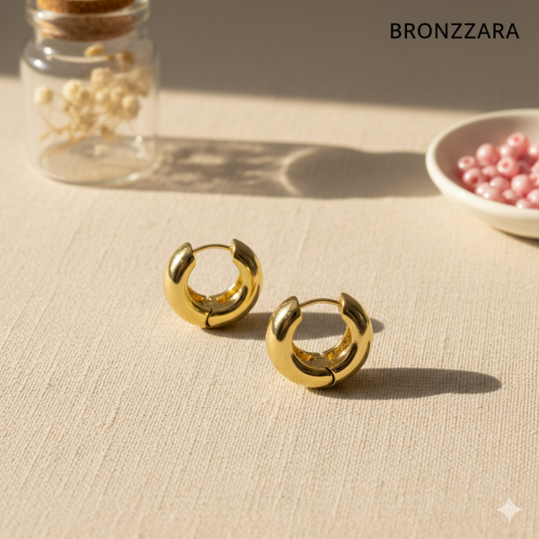 KALIN OVAL FORM HALKA KÜPE