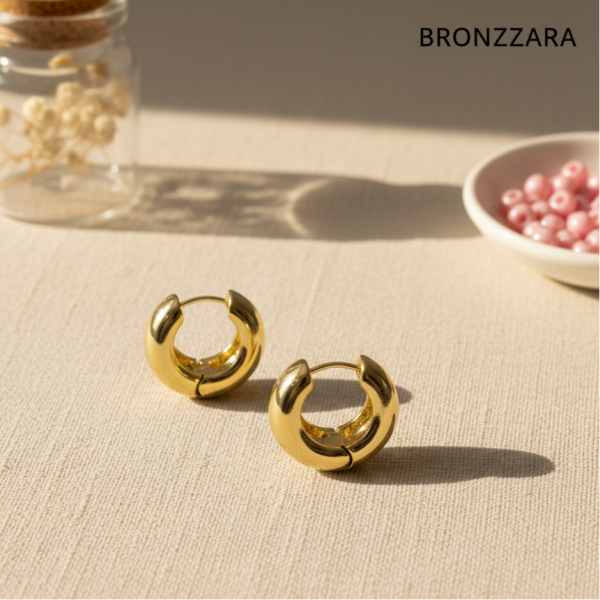 KALIN OVAL FORM HALKA KÜPE