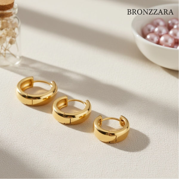 KALIN HALKA KÜPE SETİ