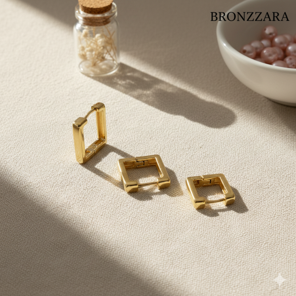 ÇOKLU HALKA KÜPE SETİ / KARE FORM