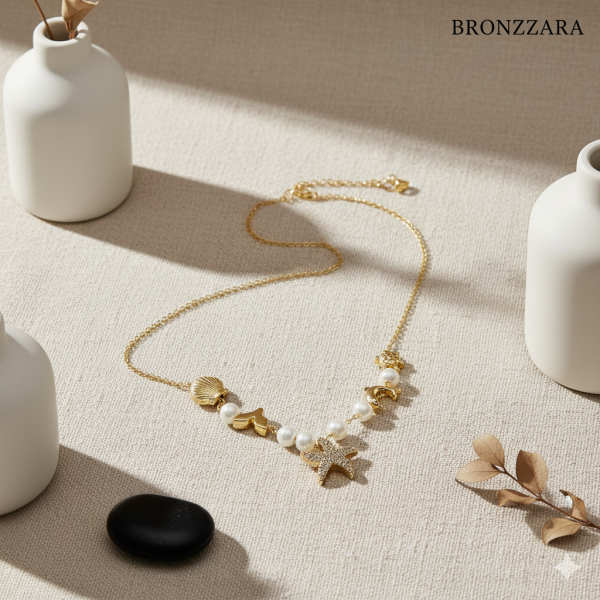 DENİZ YILDIZI KOLYE