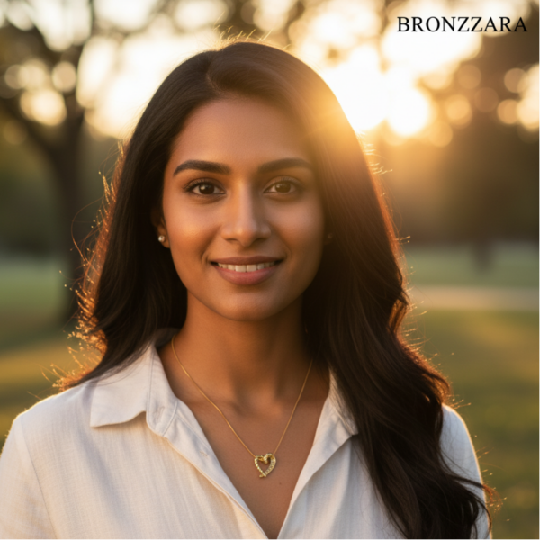 ÇELİK BURGU KALP KOLYE