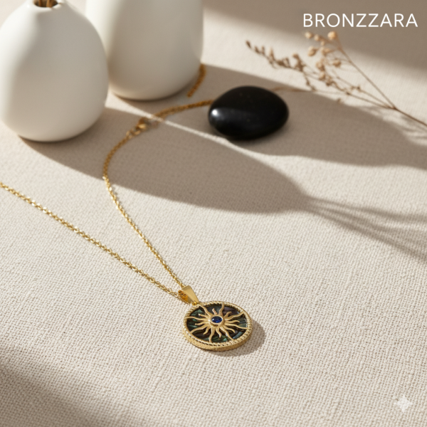 ÇELİK HELİOS GÜNEŞ KOLYE