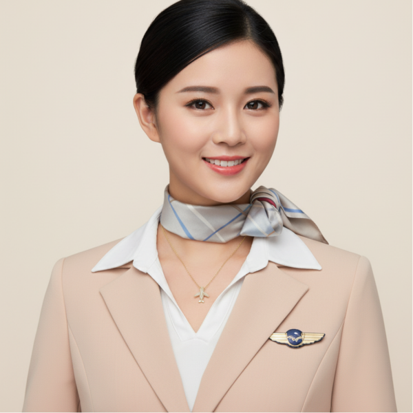 ÇELİK TAŞLI UÇAK CHARM KOLYE