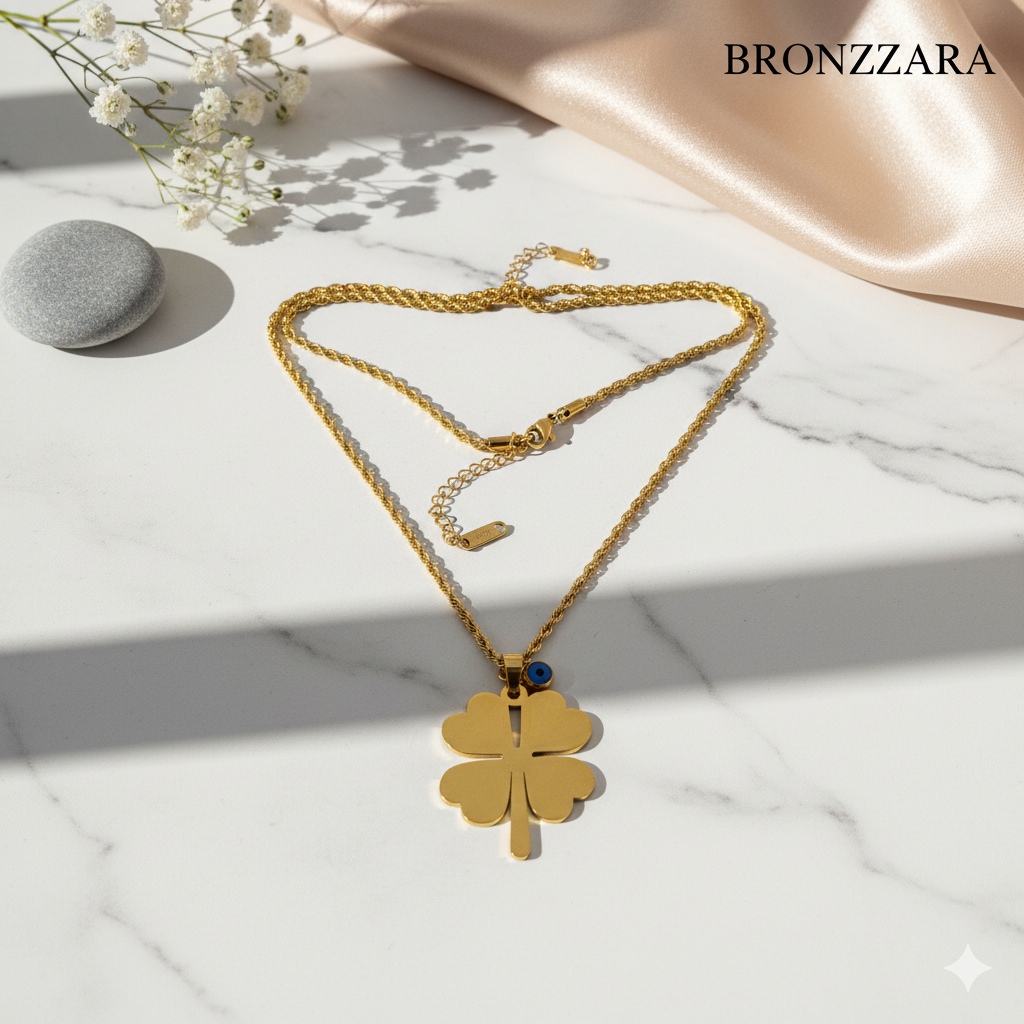 GOLD YONCA ÇELİK KOLYE