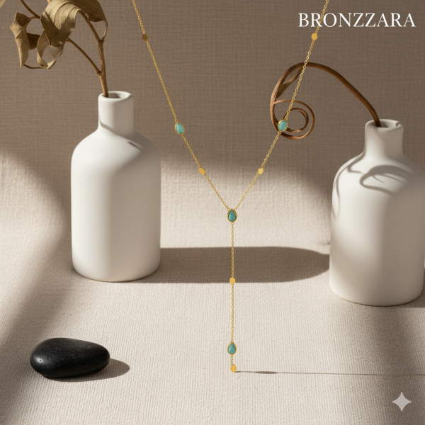 DAMLA DETAY ÇELİK Y KOLYE