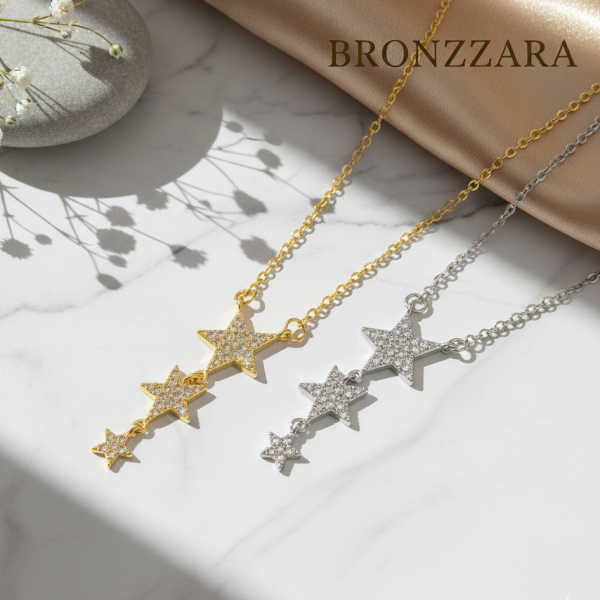 TAŞLI KADIN Y KOLYE