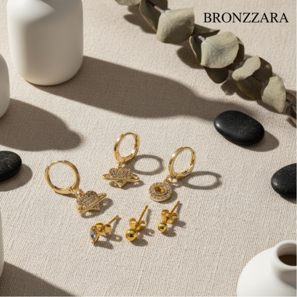 (SPARKLE) KOMBİN KÜPE SETİ