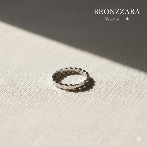 Hexagon Glow Kadın Yüzük