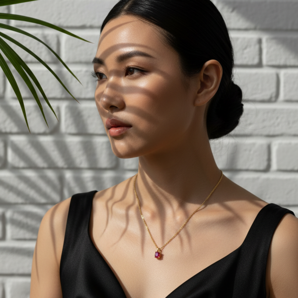 Kişisel Enerji Kolyesi Small Oval TEMMUZ